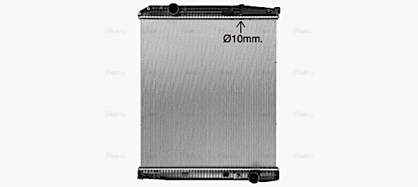 Radiator, engine cooling (ME2162N)