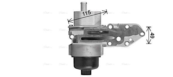 Oil Cooler, engine oil