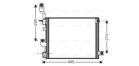Condenser, air conditioning (HY5194)