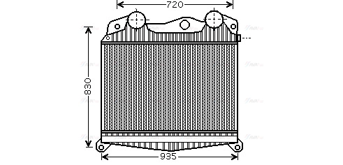 Charge Air Cooler (MN4040)
