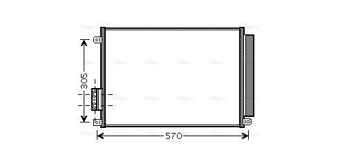 Condenser, air conditioning (FT5347D)