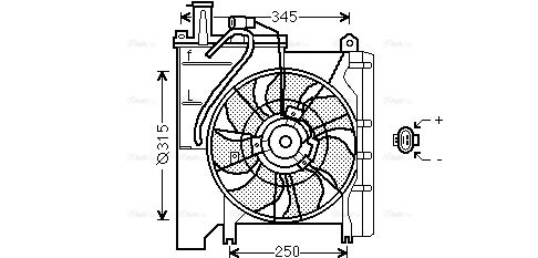 Fan, engine cooling (TO7552)