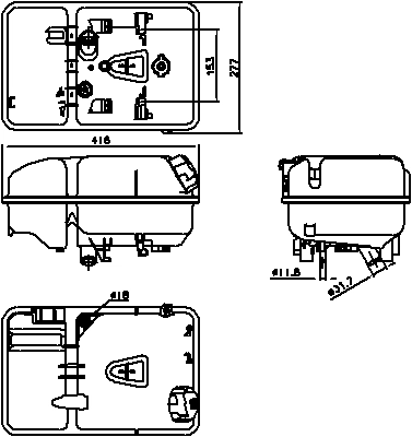 Expansion Tank, coolant