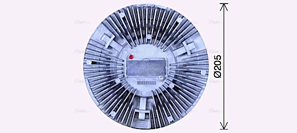 Clutch, radiator fan (MNC114)