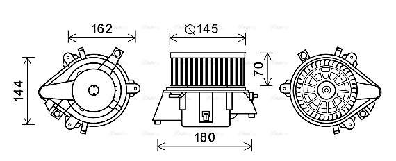 Interior Blower (FT8438)