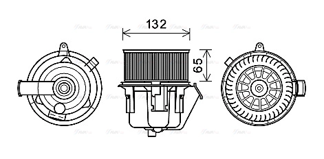 Interior Blower (CN8297)