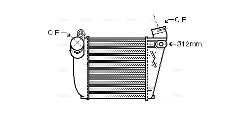 Charge Air Cooler (AIA4354)