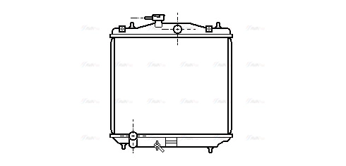 Radiator, engine cooling (SU2021)