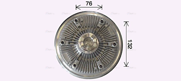 Clutch, radiator fan