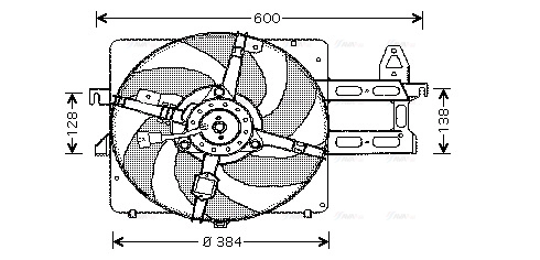 Fan, engine cooling (FD7520)