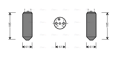 Dryer, air conditioning (MTD151)