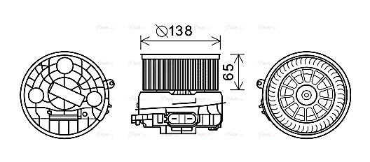 Interior Blower (CN8303)