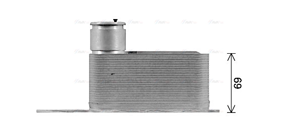 Oil Cooler, engine oil