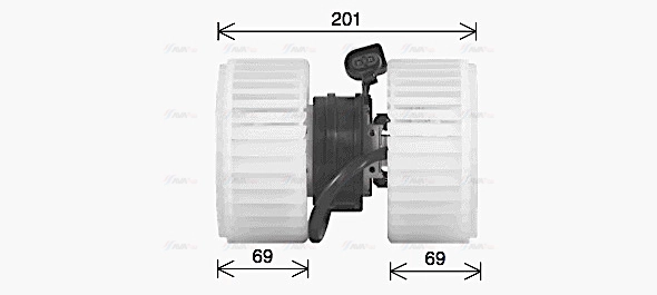 Interior Blower (AI8443)