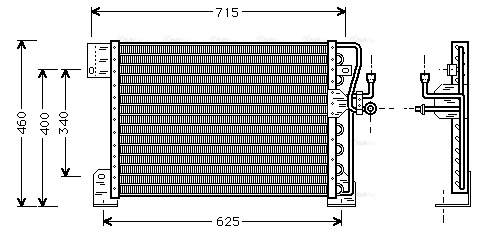 Condenser, air conditioning (JE5005)