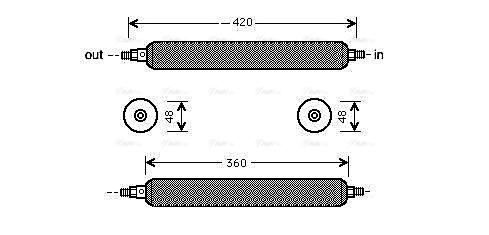 Dryer, air conditioning (JRD003)