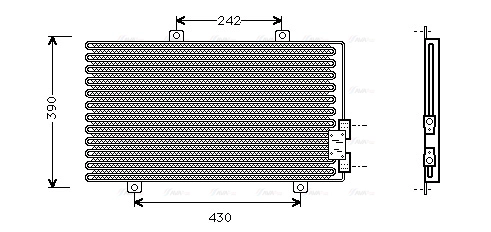 Condenser, air conditioning (AL5063)