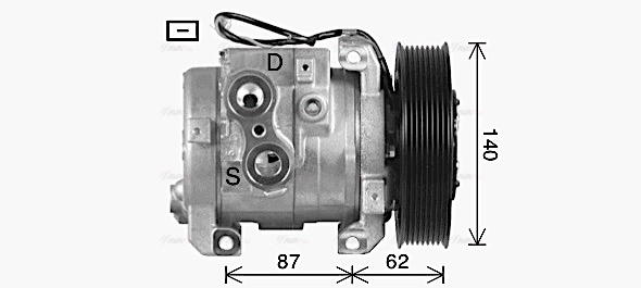 Compressor, air conditioning (MEAK342)