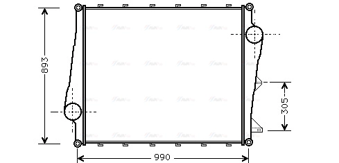 Charge Air Cooler (VL4022)