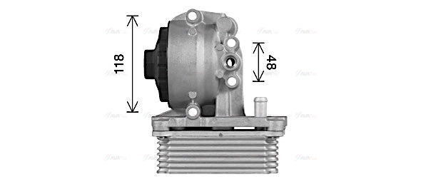 Oil Cooler, engine oil (FD3623H)