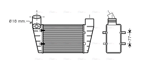 Charge Air Cooler (AI4225)