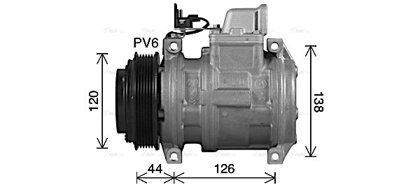 Compressor, air conditioning (MSK740)