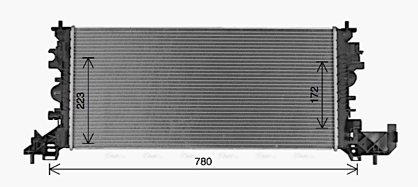 Radiator, engine cooling