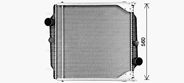 Radiator, engine cooling