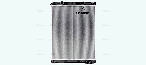 Radiator, engine cooling (ME2316N)