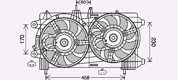 Fan, engine cooling (LC7503)