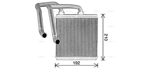 Heat Exchanger, interior heating (DN6476)