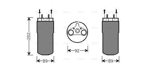 Dryer, air conditioning (RTD556)