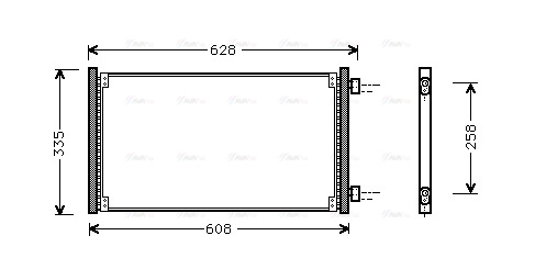 Condenser, air conditioning (FT5213)