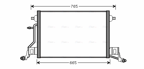 Condenser, air conditioning (AI5264)