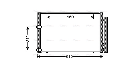 Condenser, air conditioning (TO5429D)