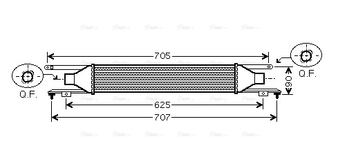 Charge Air Cooler (OLA4420)