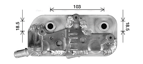 Oil Cooler, automatic transmission