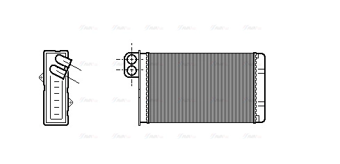 Heat Exchanger, interior heating (PE6015)