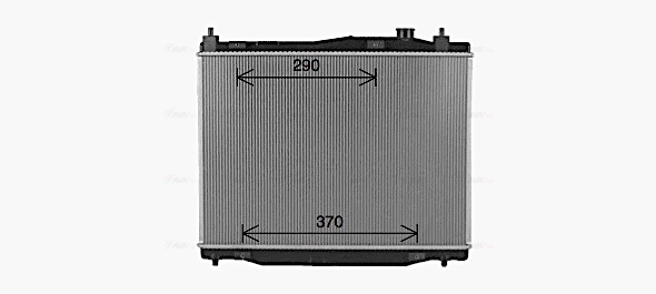 Radiator, engine cooling