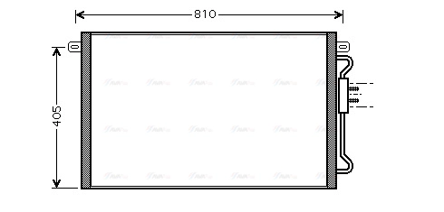 Condenser, air conditioning (CRA5075)