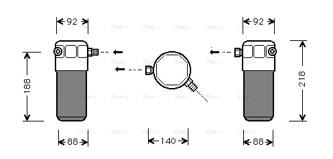 Dryer, air conditioning (AID152)