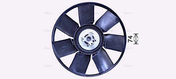 Clutch, radiator fan