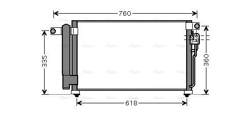 Condenser, air conditioning (KA5081D)