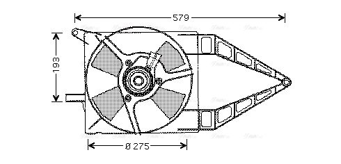 Fan, engine cooling (OL7503)