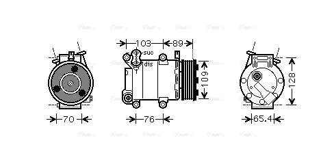 Compressor, air conditioning (FDAK392)