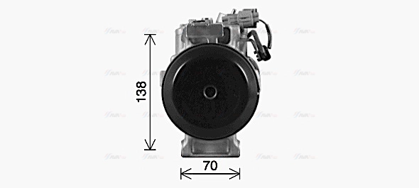 Compressor, air conditioning