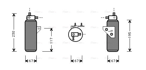 Dryer, air conditioning (AUD144)
