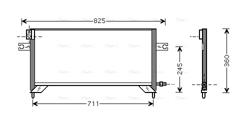 Condenser, air conditioning (DN5204)