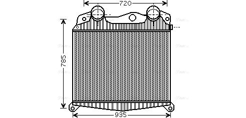 Charge Air Cooler (MN4017)