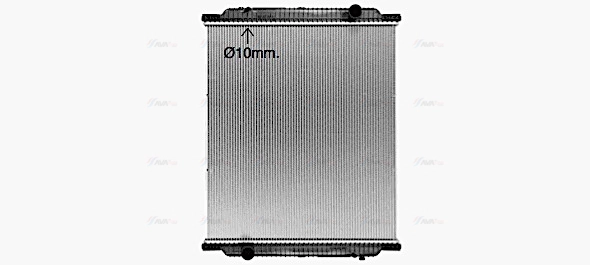Radiator, engine cooling (RE2066N)
